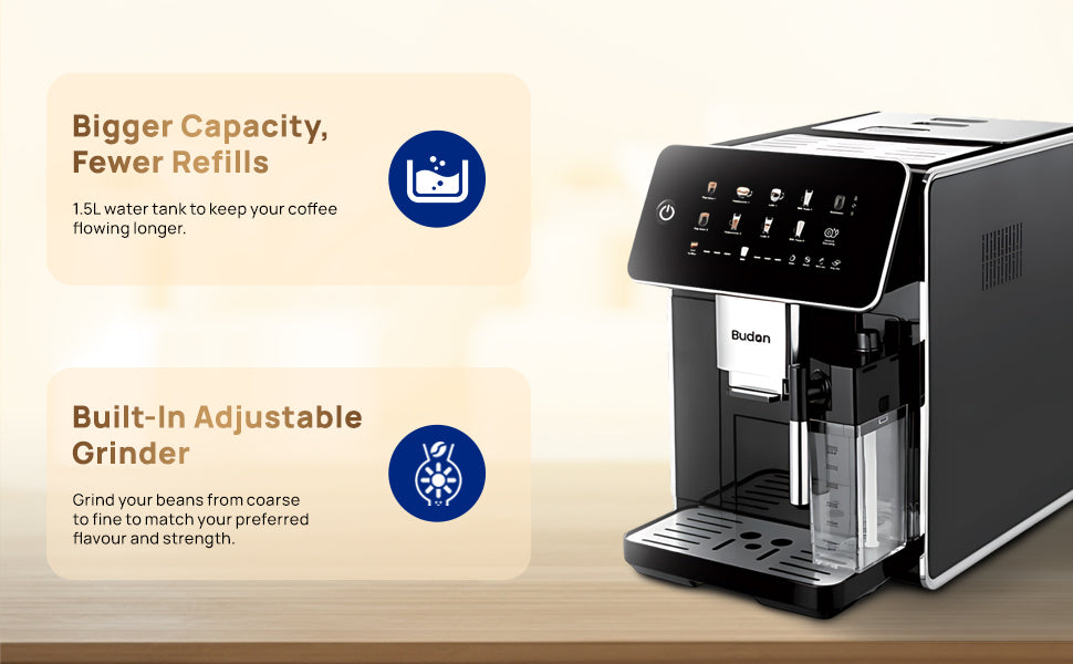 Budan Brew 500 | Fully Automatic Coffee Machine