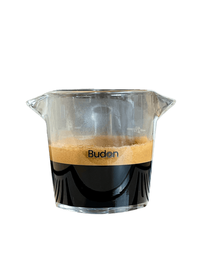 Budan Double Spout Shot Glass for Espresso