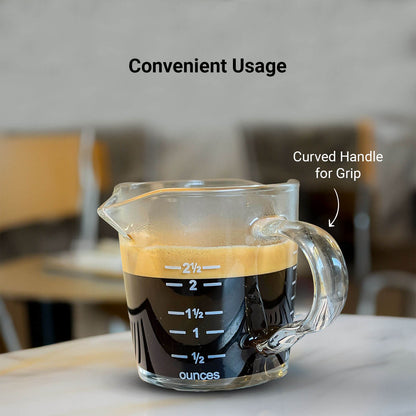Budan Double Spout Shot Glass for Espresso