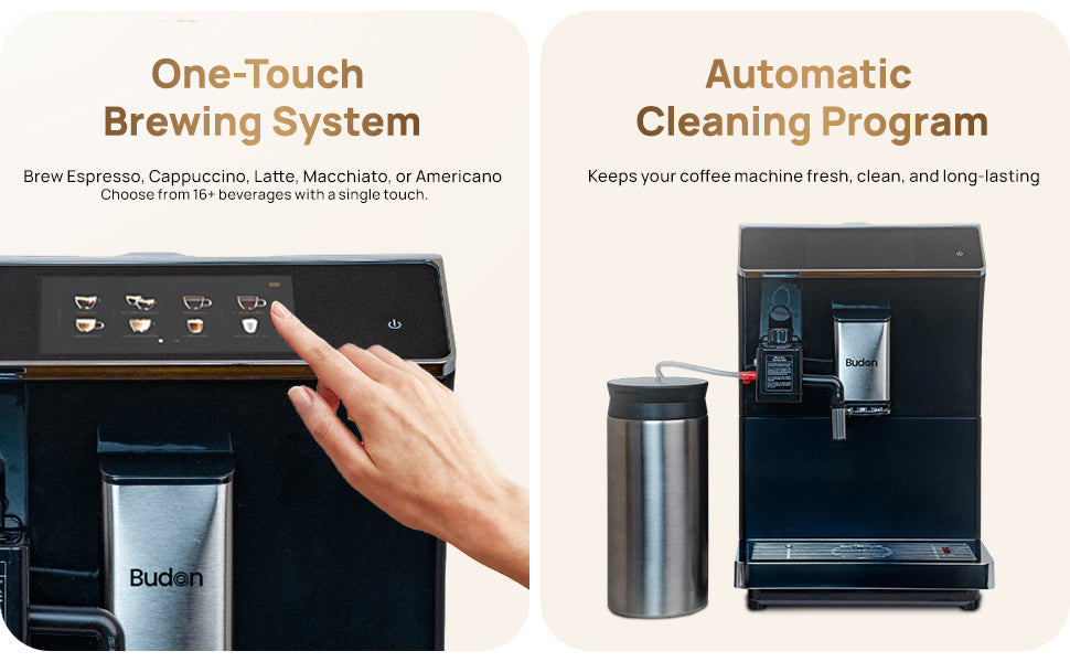 Budan X7 Fully Automatic Coffee Machine