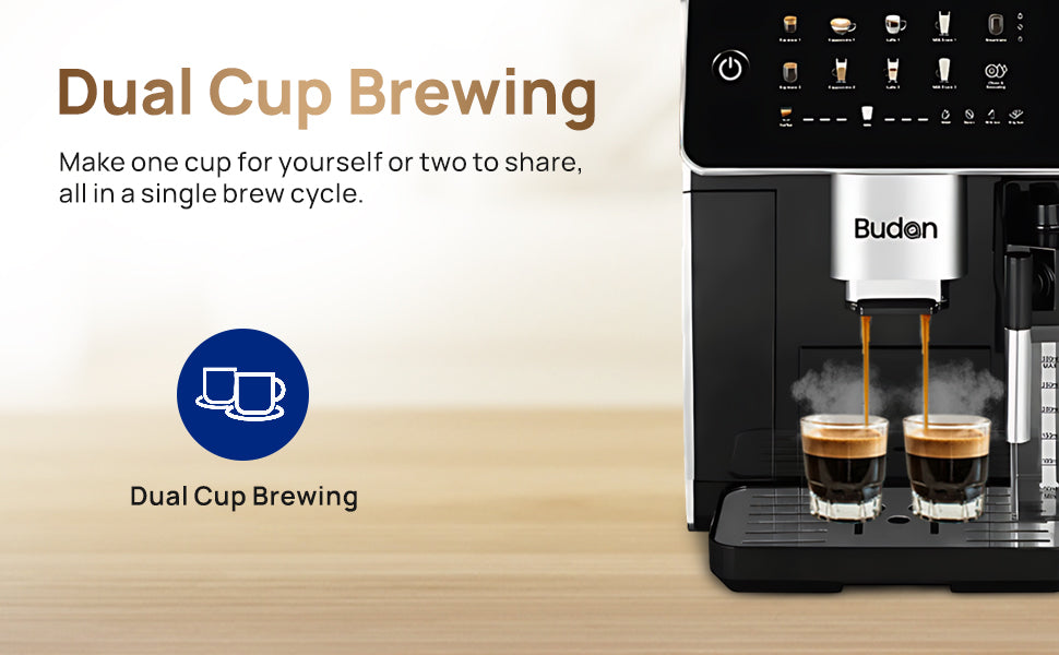 Budan Brew 500 | Fully Automatic Coffee Machine