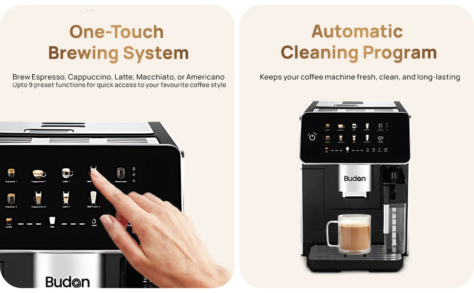 Budan Brew 500 | Fully Automatic Coffee Machine