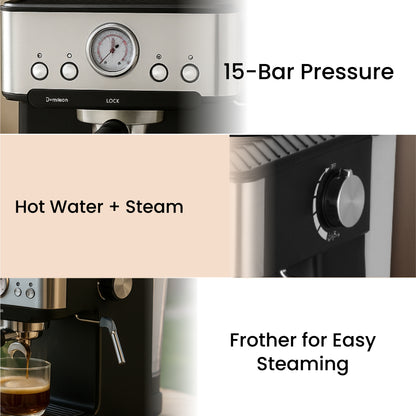 Budan-Classic | Semi-Automatic Coffee Machine