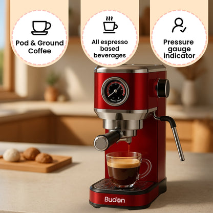 Budan Bolt | Semi-Automatic Coffee Machine