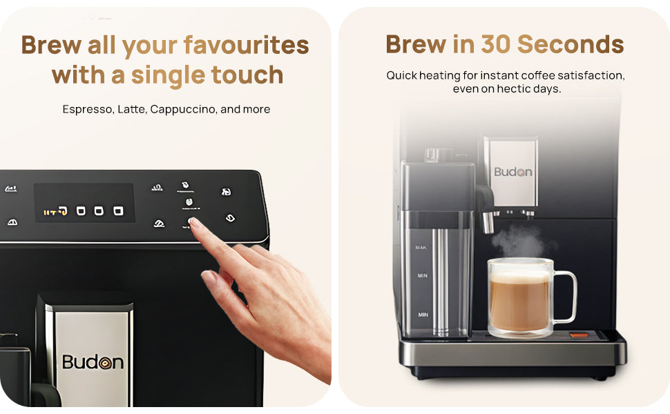 Budan X1 Fully Automatic Coffee Machine